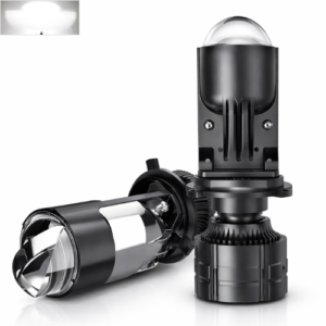 M011X-H4 W bombillo led h4/presentación individual para moto con proyección lente bifocal, luz blanca