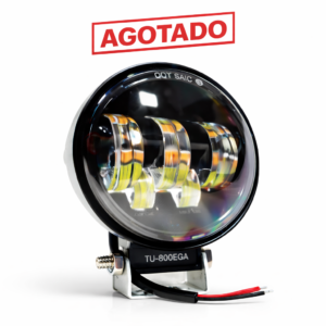 TB-206WY EXPLORADORA antiniebla redonda 5 lupas luz blanca amarilla