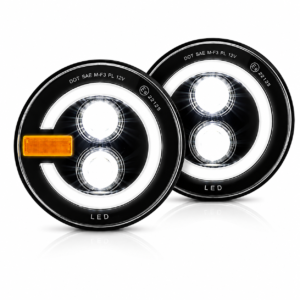 TB-228-7" UNIDAD de lujo 7",luz altas y bajas, luz drl (cocuyo y direccional)