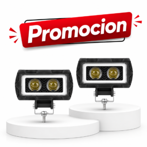 TB-105 EXPLORADORA lineal 2 lupas con neon luz expansiva bicolor