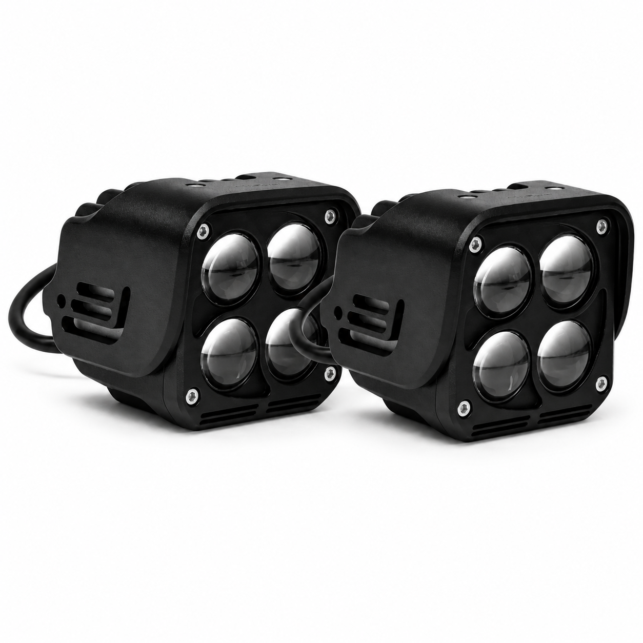 TB-536 EXPLORADORA led laser de 4 lupas de alta potencia, luz bicolor.