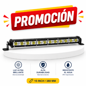 TB-055/TB-056W/Y EXPLORADORA lineal regleta 12 led 35 cm de largo funcion fijo
