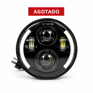 TB-003 FARO de lujo 5" 40w con ojo de angel funcion altas y bajas con direccional