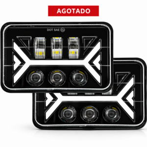 TB-078 FAROLA de lujo kenworth funcion altas y bajas cocuyo blanco y amarillo