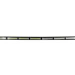 TB-099WB - barra de luz intermitente led de tráfico 32-120 cm blanco-azul