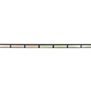 TB-099WY - barra de luz intermitente led de tráfico 62-90-120 cm blanco amarillo