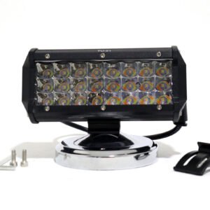 TB-036 W/Y exploradora bicolor funcion fijo y flasheo de 72 wats 24 led 17 cms