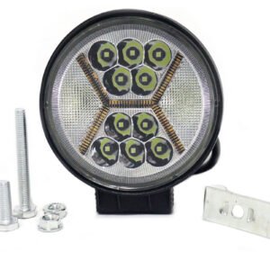 TB-031 EXPLORADORA led redonda 4" universal con direccional amarilla funcion fijo