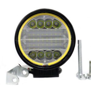 TB-043 Y exploradora redonda 24 led con aro en neon funcion fija y estrober