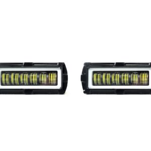 TB-107 EXPLORADORA lineal 6 lupas con neon luz expansiva bicolor