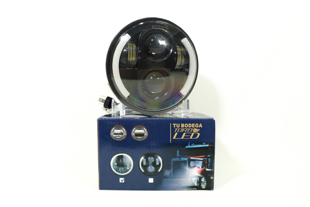 TB-003 FARO de lujo 5" 40w con ojo de angel funcion altas y bajas con direccional - Imagen 3