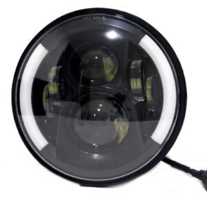 TB-006-7" FARO de lujos 7 pulgadas 40w de potencia ojo de angel dual color funcion altas y bajas