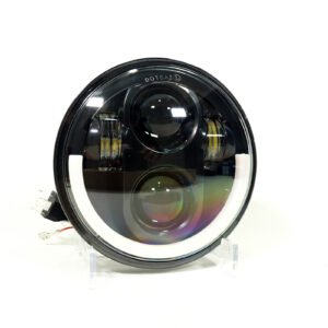 TB-002 FARO de lujo 5" 40w con ojo de angel funcion altas y bajas luz blanca amarilla