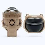 M023-W (3.0") proyector profesional tri-led de alta intensidad, de 3 pulgadas.