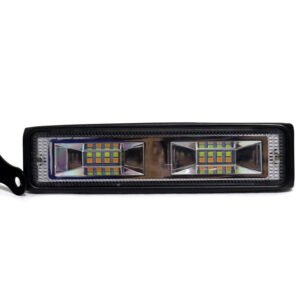 TB-011 W/Y exploradora lineal bicolor tipo espejo 16 led funcion fijo y flasheo