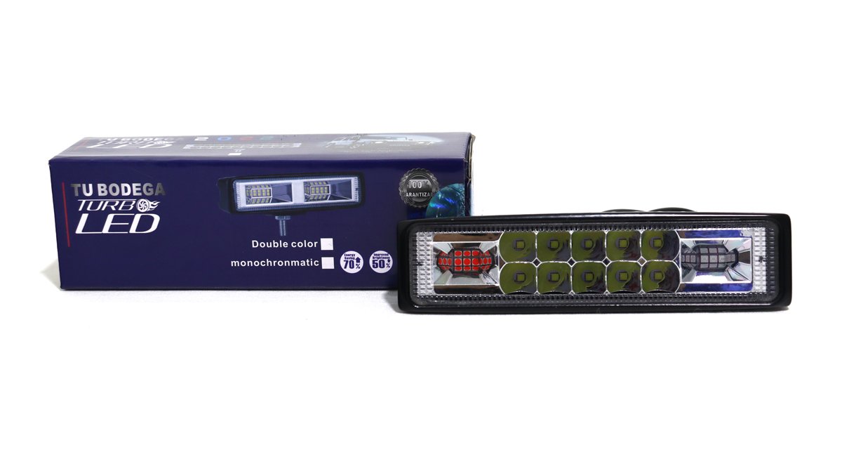 TB-038 EXPLORADORA lineal 10 led luz blanca en el centro federal lateral - Imagen 3