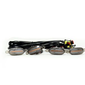 TB-124 B cocuyo para  persiana, presentación  pasta negra con luz amarilla. (kit *4und)