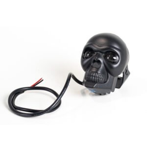 TB-502B EXPLORADORA led tipo laser, diseño calavera con luz bicolor