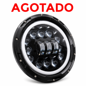 TB-009-7" FAROLA de lujo 7 pulgadas ojo de angel altas y bajas 40w 4 leds