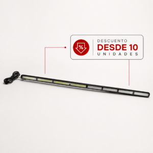 TB-099WG - barra de luz intermitente led de tráfico 90-120 cm blanco-verde