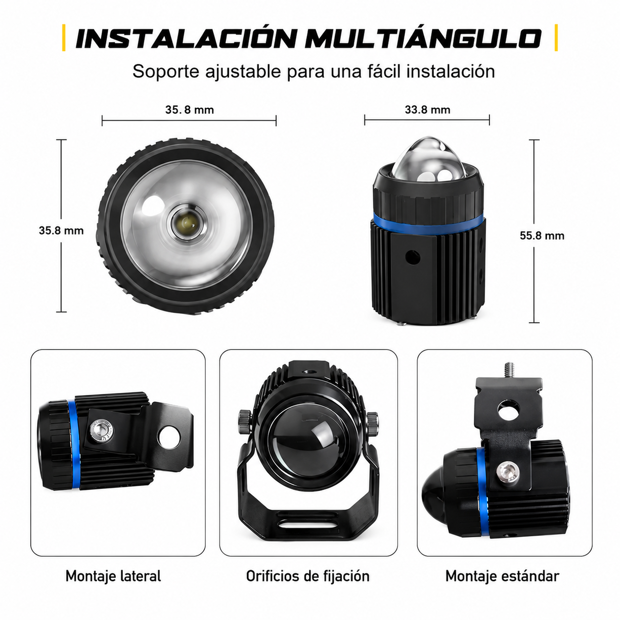 TB-222 PAR EXPLORADORA led laser, de alta potencia (matrix) doble sistema de refrigeración - Imagen 2