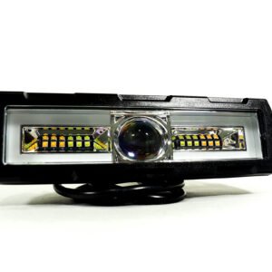 TB-108 EXPLORADORA lineal bicolor con neon y lupa central luz expansiva