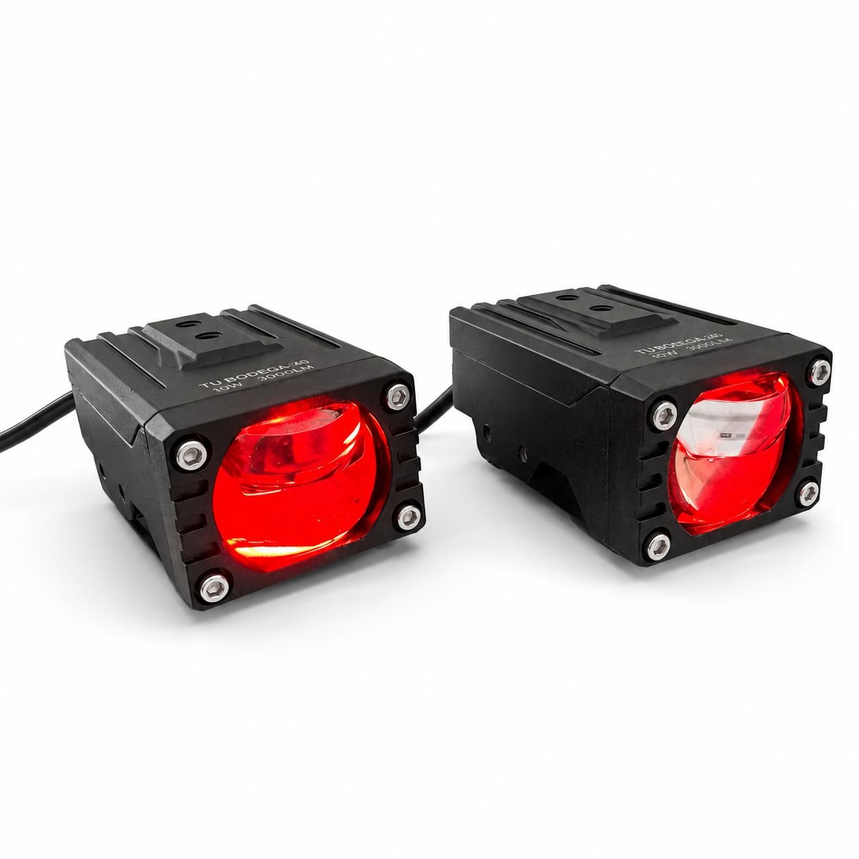 TB-240 PAR EXPLORADORA LED MINNIDRIVING DE ALTA POTENCIA BIFOCAL, SISTEMA DE REFRIGERACIÓN POR DISIPADOR. - Imagen 5