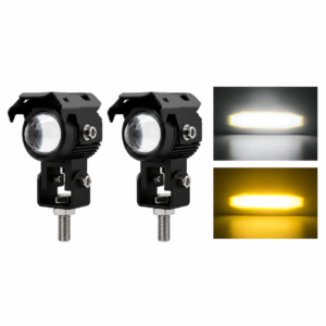 TB-052 PAR EXPLORADORA TIPO LUPA ALTAS Y BAJAS LUZ EXPANSIVA BICOLOR CON LINEA DE VIDA