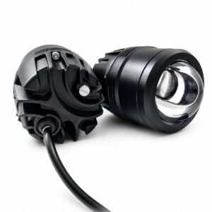TB-239 PAR EXPLORADORA LED MINNIDRIVING DE ALTA POTENCIA CON LUZ BLANCA/AMARILLA FIJA, CON SOPORTE AJUSTABLE.