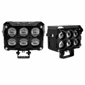 TB-520 PAR EXPLORADORA LED LINEA MINIDRIVING DE 6 LUPAS,LUZ BLANCA/AMARILLA.