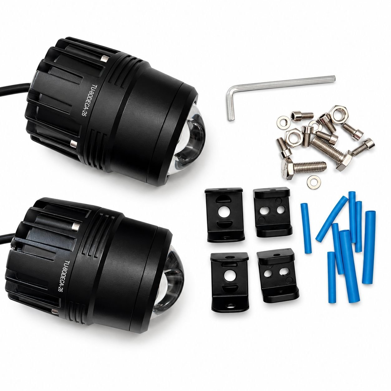 TB-239 PAR EXPLORADORA LED MINNIDRIVING DE ALTA POTENCIA CON LUZ BLANCA/AMARILLA FIJA, CON SOPORTE AJUSTABLE. - Imagen 6